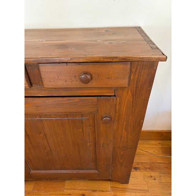 Antique Pine Jelly Cupboard For Sale - Image 12 of 12