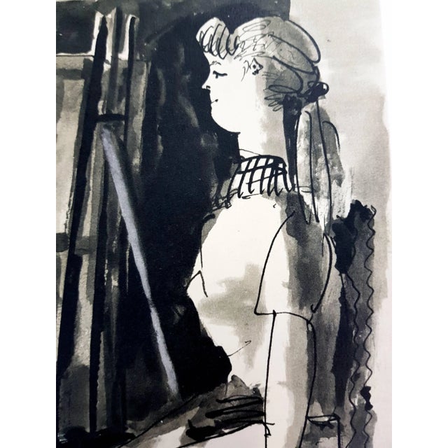 Pablo Picasso The Human Comedy - Lithograph 1954 For Sale - Image 4 of 5