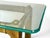 Mid 20th Century MCM Mastercraft Attributed Brass & Glass Console Table For Sale - Image 5 of 11