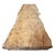 Vintage Natural Edge Slab Lychee Coffee Table Bench For Sale In Los Angeles - Image 6 of 9