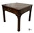 Vintage Chippendale Style Side Table by Henredon featuring High Quality Mahogany Construction, Beautiful Carved Accents,...
