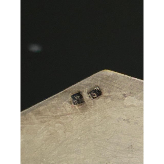 Antique Silver-Plated Metal Dish, 1890s For Sale - Image 6 of 7