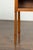 Petite French 19th Century Walnut Table with Open Shelf and Black Marble Top For Sale - Image 11 of 12