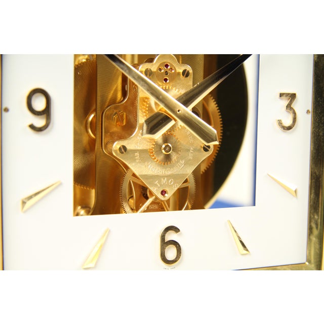 Atmos Clock with Box and Documents by Jaeger Lecoultre, 1963 For Sale - Image 6 of 18