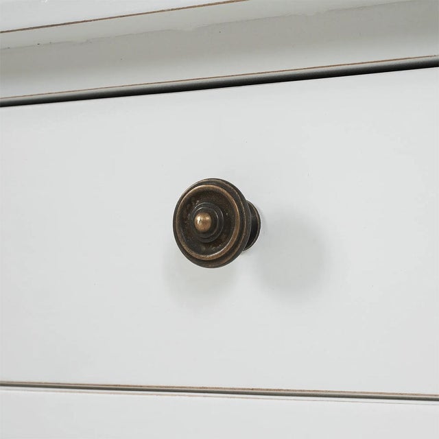 Not Yet Made - Made To Order Country Style Coffee Table in Architectural White For Sale - Image 5 of 7