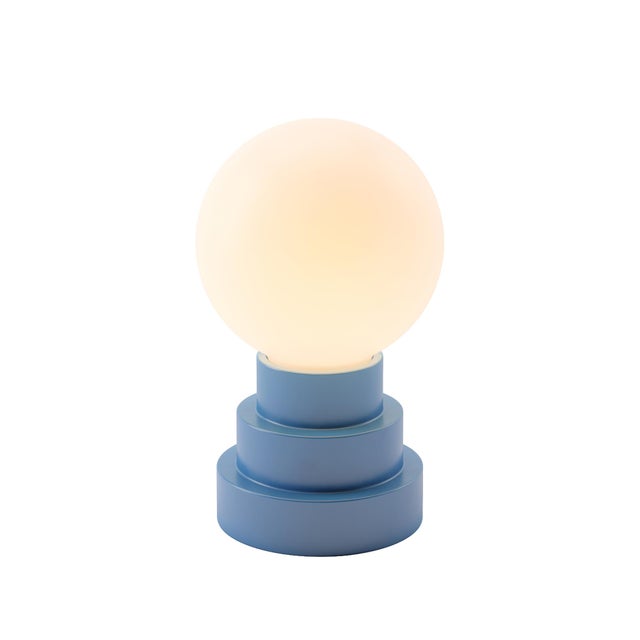 Modern GLOBE Rechargeable Cordless LED Table Lamp, 3-Levels Brightness Touch Sensor Control, Avalon For Sale - Image 3 of 14