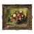1930s Antique French Oil on Cardboard Painting, Signed, Framed For Sale