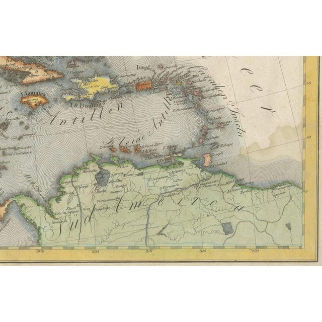 Early 19th Century Large Antique Map of North America, 1806 For Sale - Image 5 of 13