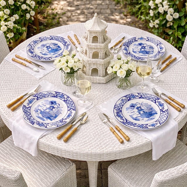 Introduce timeless elegance to your dining with the Original Pagoda Dinner Plates. This sophisticated set is perfect for...
