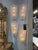 Beautiful pair of modern Murano glass sconces with textured glass. Very Fine quality and so pretty!! Note: There are...
