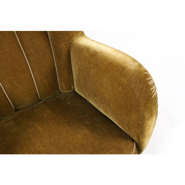 Flemming Lassen Flemming Lassen Danish Mohair Lounge Chair C. 1940s For Sale - Image 4 of 7