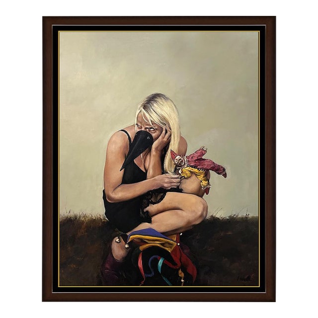 Late 20th Century The Artist in Disguise, Pamela Wilson For Sale