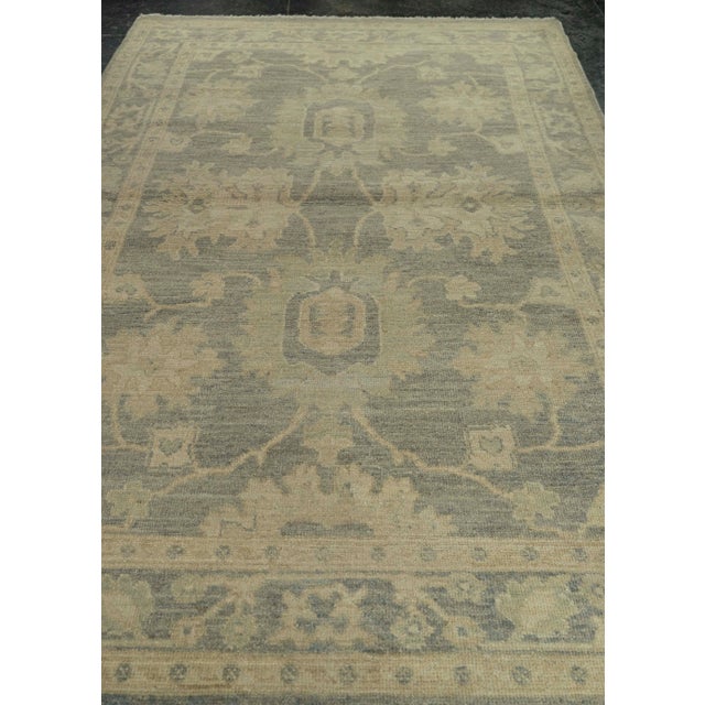 Oushak Rug 3'11" x 6'2" #21330 Explore a curated collection of hallway runners, wool rugs, and handmade masterpieces at ,...