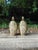 Authentic pair of Vaughan Bologna table lamps in the polished brass finish. Designed in England, these sculptural lamps...