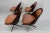 Mid 20th Century Mid Century Modern Bent Plywood and Vinyl Dining Chairs For Sale - Image 5 of 13