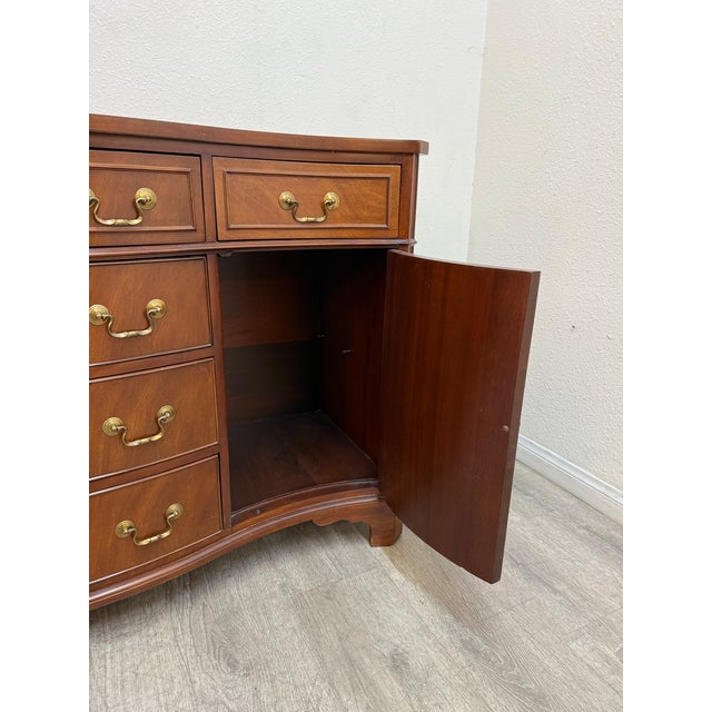 Wood Vintage Mahogany Buffet For Sale - Image 7 of 11