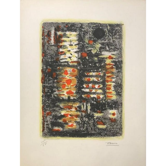 Lithograph, 1956 Handsigned by the artist in pencil and numbered 56/75 65.00 cm. x 50.00 cm. 25.59 in. x 19.69 in. (paper)...