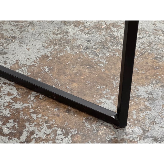 Caravane French Custom Metal Dining Table For Sale - Image 11 of 12