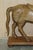 Brown Decorative Hand Carved Wooden Statues of Horses, 1880, Set of 2 For Sale - Image 8 of 18