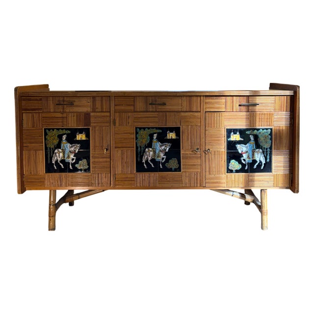 Credenza by Adrien Audoux & Frida Minet, 1950s For Sale