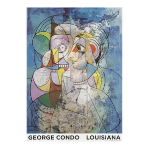 2018 George Condo 'Mythological Figures (Lg)' Multicolor Denmark Offset Lithograph