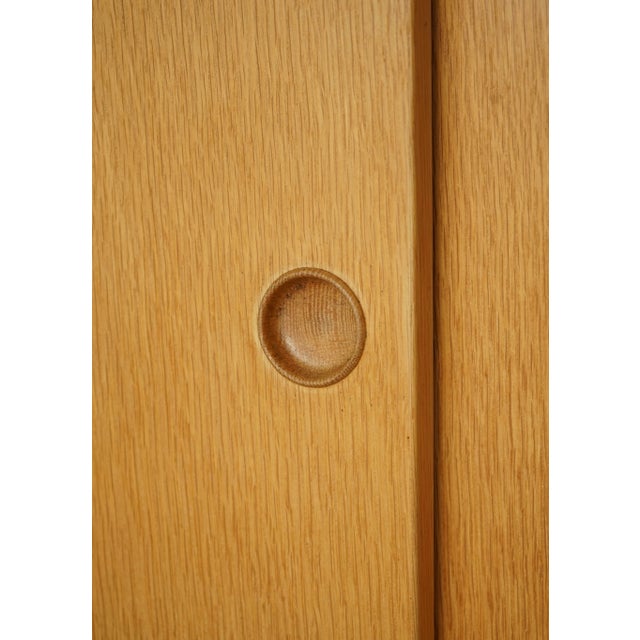Vintage Oak Bookcase by Børge Mogensen for Karl Andersson & Sons, 1960s For Sale - Image 14 of 18