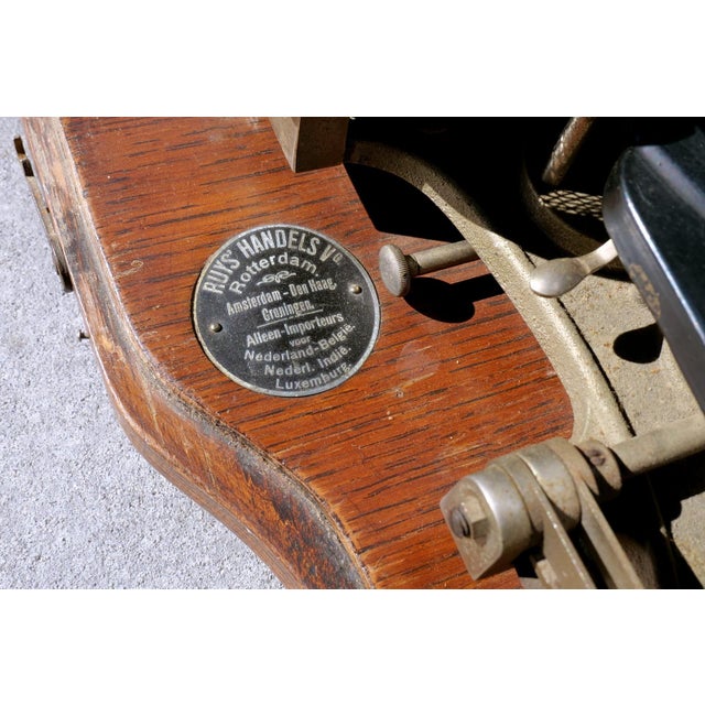Wood Antique Typewriter from Hammond Multiplex, USA, 1915 For Sale - Image 7 of 16