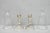Antique Victorian Silver Plated Glass Hurricane Lamp Shade Candlestick - Pair For Sale - Image 17 of 18