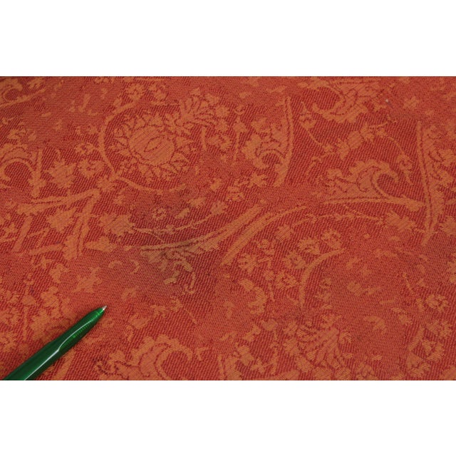 Vintage Carved Mahogany Triple Back Settee Bench For Sale - Image 11 of 15
