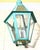 Large Single Solid Copper Hanging Lantern. 27” X 16” For Sale - Image 10 of 15