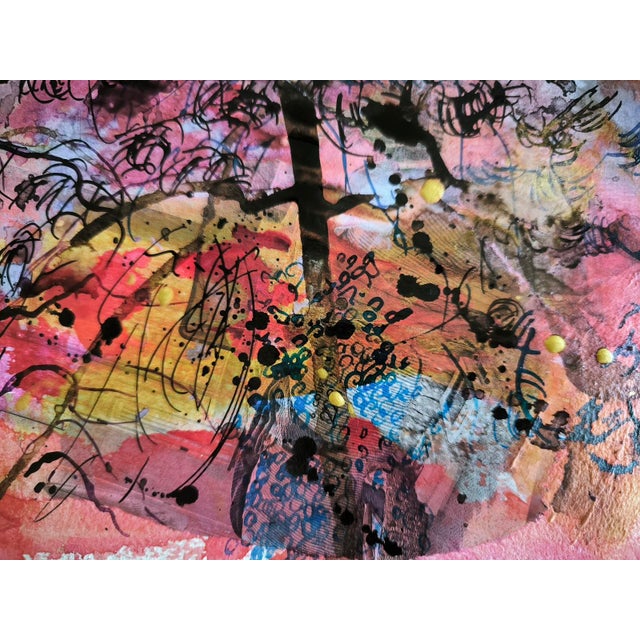 Linda Clerget, End of Day, Ink, Framed For Sale - Image 4 of 7