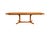 Beautiful Mid-Century Modern expandable dining table, circa 1970’s by Dyrlund. Featuring richly grained, gleaming teak and...
