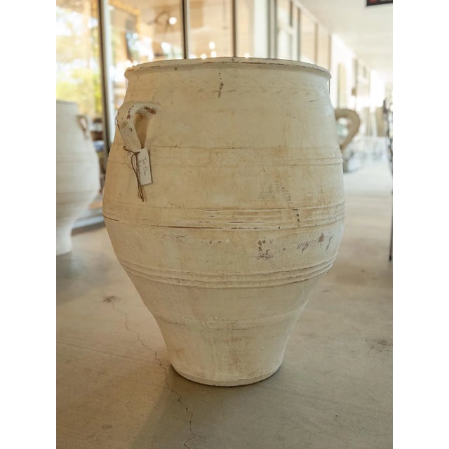 Antique Large Greek Terracotta Pot For Sale - Image 4 of 10
