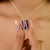 Art Deco 16.8 CTW Regal Amethyst 925 Silver Pendant Charm by Carat&her For Sale - Image 4 of 10