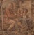 Italian Little Concert Tapestry in Fabric Weaving, 1920s For Sale - Image 3 of 5