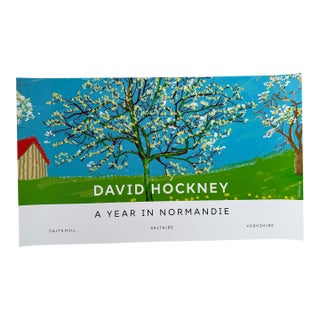 David Hockney, a Year in Normandie (Blossom Tree), 2020-2021 (Detail) Composite iPad Painting, Copyright David Hockney, Printed in Uk For Sale