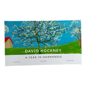 David Hockney, a Year in Normandie (Blossom Tree), 2020-2021 (Detail) Composite iPad Painting, Copyright David Hockney, Printed in Uk