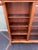 Antique Cherry Queen Anne Double Door Bookcase For Sale - Image 10 of 12