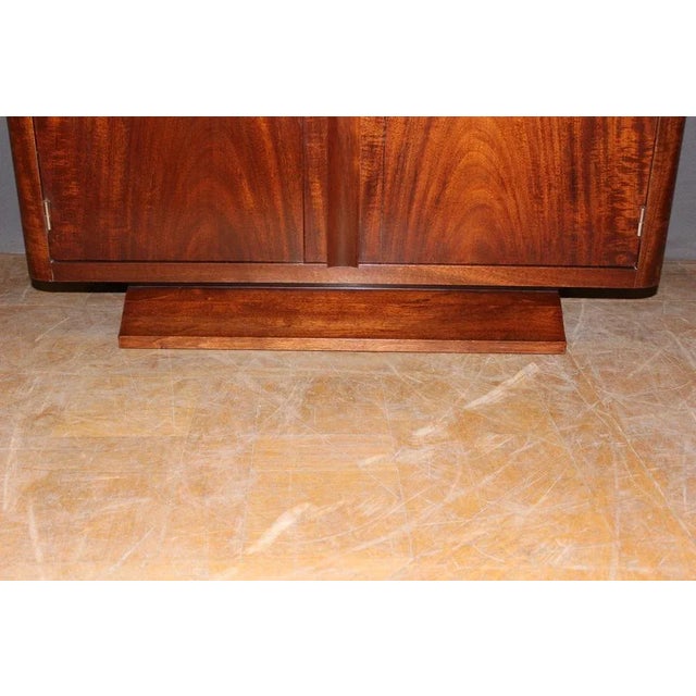 1930s Art Deco Console in Wood and Marble, 1930s For Sale - Image 5 of 13