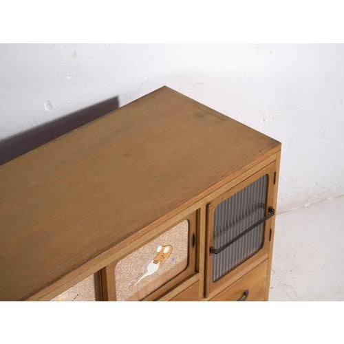 Japanese storage cabinet Showa Period (c.1945-1970) Dimensions: Length: 88 cm Depth: 44 cm Height: 67 cm Style: Showa...