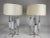 Mid 20th Century Murano Mirrored Globe Large Lamps - A Pair For Sale - Image 11 of 12