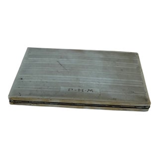 Early 20th Century European 800 Silver Box For Sale