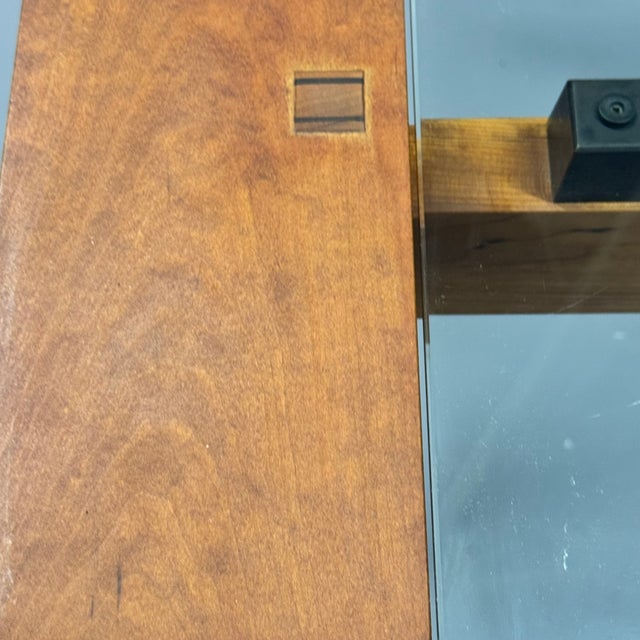 Artisan Made One Off Solid Cherry Dining Set by Charles Radtke For Sale In New York - Image 6 of 18