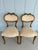 Pair of 19th Century French Transitional Louis Xv–xvi Style Water-Gilded Side Chairs For Sale In West Palm - Image 6 of 12