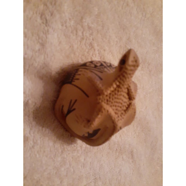 This is a GORGEOUS Artist Signed Hopi Pueblo Pottery 4" Iguana Figurine. Can be used as a paperweight. Procured during...