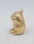 Mid-Century Modern Seated Mid 20th Century Solid Brass Panda Figurine For Sale - Image 3 of 12