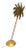 Metal Model Caribe Bronze and Brass Palm Tree Floor Lamp by Ettore Sottsass for Targetti, 1970s For Sale - Image 7 of 8