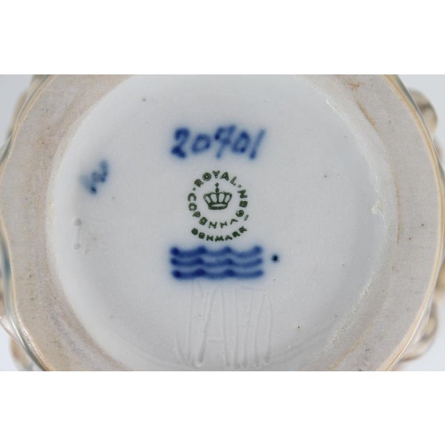Vase with Modeled Relief Decorated with Sung Glaze by Axel Salto for Royal Copenhagen, 1970s For Sale - Image 9 of 10
