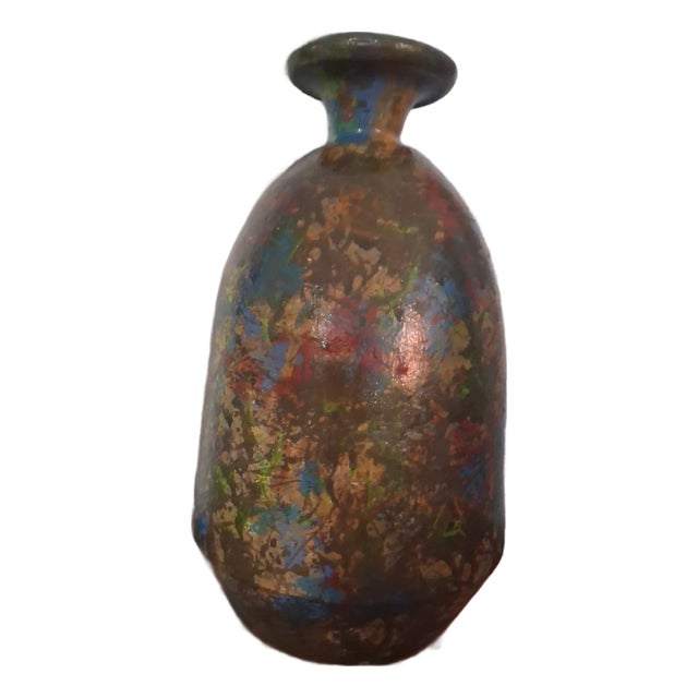 Intervention No, 29 " Sculptural Mixed-Media Ceramic Vessel by Splendidus For Sale