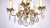 1960s Brass and Lead Crystal Chandelier with Flowers from Ernst Palme, 1960s For Sale - Image 5 of 18